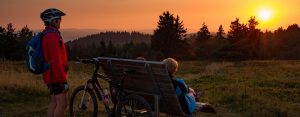 Sonnenuntergang auf dem Kahlen Asten